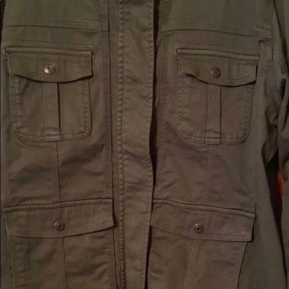 Kensie Women's Green Denim Style Jacket Size 3XL - Picture 7 of 11